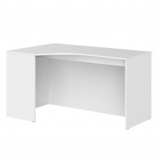 Стол эргономичный SE-1400(L) Белый 1400х900х760 SIMPLE