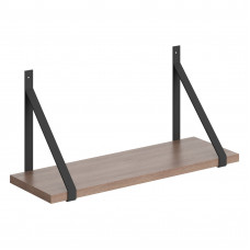 Полка с полкодержателями SH2-GINO Ясень Шимо 630х210х300 COFFEE