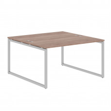 Стол 2-х местный XQWST 1414 Дуб Сонома/Алюминий 1400х1406х750