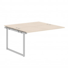 Стол промежуточный XIQWST 1414 Бук Тиара/Алюминий 1400х1406х750