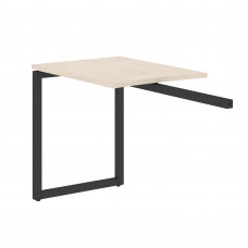 Брифинг приставка XQR 889 Бук Тиара/Антрацит 800х600х750