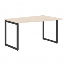 Стол эргономичный XQCT 149(R) Бук Тиара/Антрацит 1400х900х750
