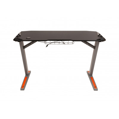 Стол компьютерный игровой CTG-003 Черный/Серый 1200х600х750 SKILLL