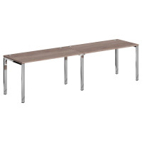 Стол 2-х местный XGWST 2870.1 Дуб Сонома/Нержавеющая сталь 2800х700х750 XTEN GLOSS