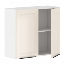 Шкаф навесной с полкой MHP 8072.1C Бежевая эмаль/Белый 800х320х720 SICILIA