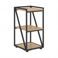 Стеллаж LMLC 40 Дуб Бофорд/Черный 400х430х781 LOFTIS