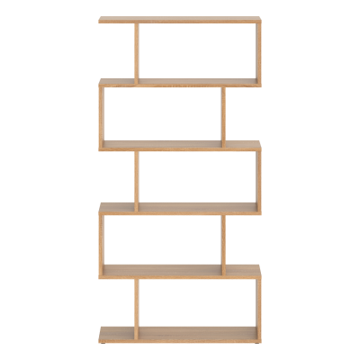 Стеллаж SH 7346 Дуб Сонома светлый 730х250х1416 COMP