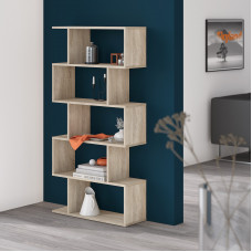 Стеллаж SH 7346 Дуб Сонома светлый 730х250х1416 COMP