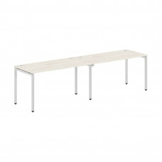 Стол 2-х местный XWST 2870 Сосна Эдмонт/Алюминий 2806х700х750 XTEN-S