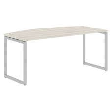 Стол руководителя XQET 189 Сосна Эдмонт/Алюминий 1800х914х750 XTEN-Q