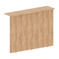 Стойка рецепции DMS 160 Дуб Бофорд 1600х400х1200 DEX