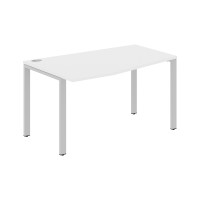 Стол эргономичный XS6CT 149(L) Белый/Серый 1400х900х750 XTEN-S60