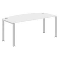 Стол руководителя XS6ET 189 Белый/Серый 1800х914х750 XTEN-S60