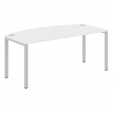 Стол руководителя XS6ET 189 Белый/Серый 1800х914х750 XTEN-S60