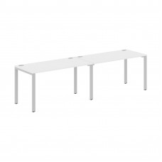 Стол 2-х местный XS6WST 2870 Белый/Серый 2800х700х750 XTEN-S60