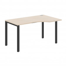 Стол эргономичный XS6CET 149(R) Бук Тиара/Антрацит 1400х900х750 XTEN-S60