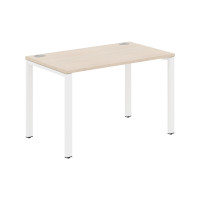 Стол прямой XS6ST 127 Бук Тиара/Белый 1200х700х750 XTEN-S60