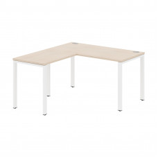 Стол угловой XS6CT 1415 Бук Тиара/Белый 1400х1500х750 XTEN-S60