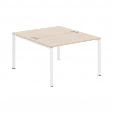 Стол 2-х местный XS6WST 1214 Бук Тиара/Белый 1200х1406х750 XTEN-S60