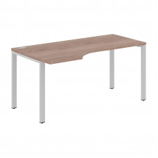 Стол эргономичный XS6CET 169(L) Дуб Сонома/Серый 1600х900х750 XTEN-S60