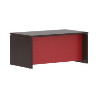 Стол руководителя TLST 169H Венге Магия Z/Красный 1600х900х750 TORR LUX