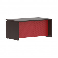 Стол руководителя TLST 169H Венге Магия Z/Красный 1600х900х750 TORR LUX