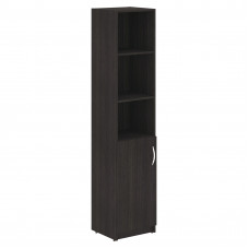 Шкаф колонка с глухой малой дверью SR-5U.5(L) Дуб Юкон Модерн 386х375х1815 SIMPLE