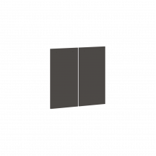 Дверь низкая (2шт) ELD 42-2 Мокко 422х18х765 EDIS