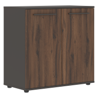 Шкаф малый широкий ELCS 85.1 Дуб Денвер тёмный/Мокко/Мокко 852х430х832 EDIS