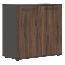 Шкаф малый широкий ELCS 85.1 Дуб Денвер тёмный/Мокко/Мокко 852х430х832 EDIS