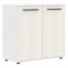 Шкаф малый широкий ELCS 85.1 Ясень Траун/Мокко/Белый 852х430х832 EDIS