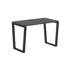 Стол прямой EVST 1167 Мокко/Черный 1160х670х750 EDIS