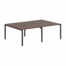 Стол 4-х местный EUWST 2316 Дуб Денвер тёмный/Мокко 2326х1606х750 EDIS