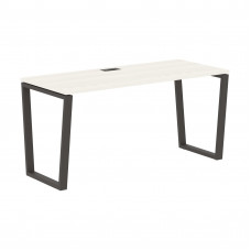 Стол прямой EVST 1567 Ясень Траун/Мокко 1560х670х750 EDIS