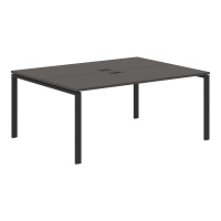 Стол 2-х местный EUWST 1713 Мокко/Черный 1760х1346х750 EDIS