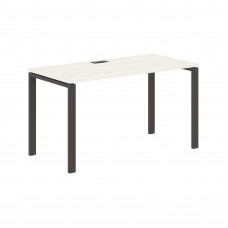 Стол прямой EUST 1367 Ясень Траун/Мокко 1360х670х750 EDIS