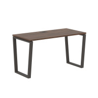 Стол прямой EVST 1367 Дуб Денвер тёмный/Мокко 1360х670х750 EDIS