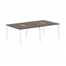 Стол 4-х местный ELWST 2313 Дуб Денвер тёмный/Белый 2326х1346х750 EDIS