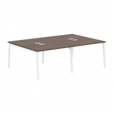 Стол 4-х местный ELWST 2316 Дуб Денвер тёмный/Белый 2326х1606х750 EDIS