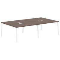 Стол 4-х местный ELWST 2716 Дуб Денвер тёмный/Белый 2726х1606х750 EDIS