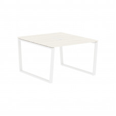 Стол 2-х местный EVWST 1113 Ясень Траун/Белый 1160х1346х750 EDIS