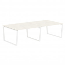 Стол 4-х местный EVWST 2713 Ясень Траун/Белый 2726х1346х750 EDIS