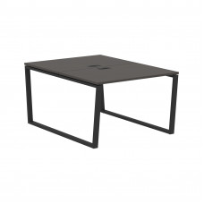 Стол 2-х местный EVWST 1116 Мокко/Черный 1160х1606х750 EDIS