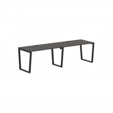 Стол 2-х местный EVWST 2780 Мокко/Черный 2726х800х750 EDIS