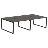 Стол 4-х местный EVWST 2716 Мокко/Черный 2726х1606х750 EDIS