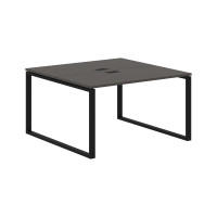 Стол 2-х местный EQWST 1313 Мокко/Черный 1360х1346х750 EDIS