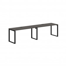 Стол 2-х местный EQWST 3167 Мокко/Черный 3126х670х750 EDIS