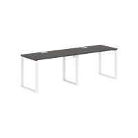 Стол 2-х местный EQWST 2367 Мокко/Белый 2326х670х750 EDIS