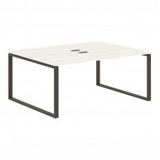 Стол 2-х местный EQWST 1713 Ясень Траун/Мокко 1760х1346х750 EDIS