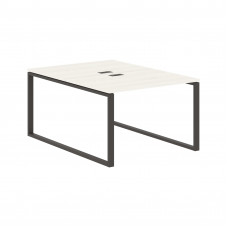 Стол 2-х местный EQWST 1116 Ясень Траун/Мокко 1160х1606х750 EDIS